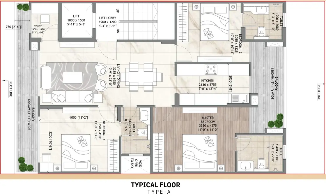 Signature-Global-Daxin-Vistas-Floor-Plan